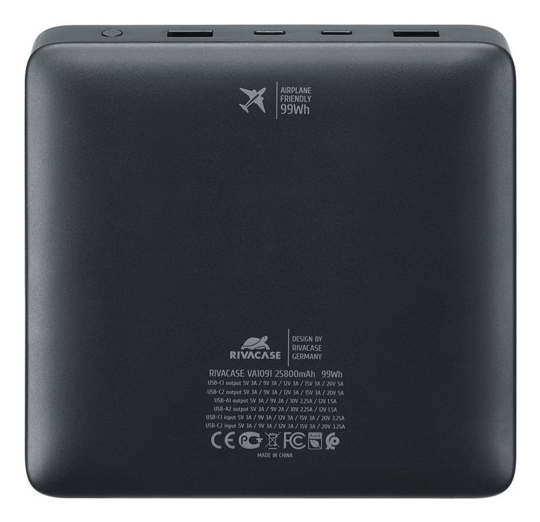 POWER BANK USB 25800MAH/VA1091 RIVACASE - Image 35