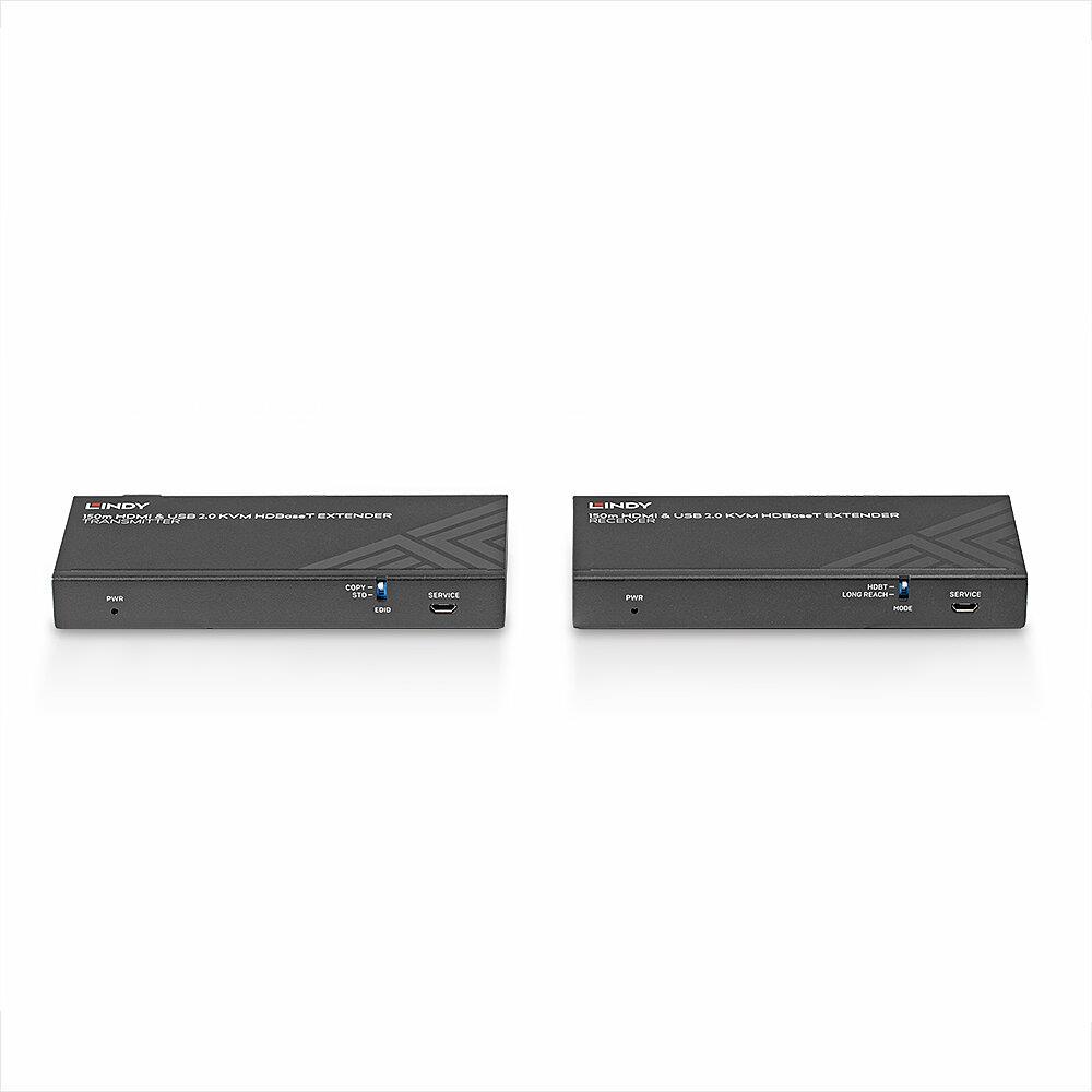 I/O EXTENDER HDMI 150M CAT6/4K60 IRHDBASETKVM 39384 LINDY - Image 6