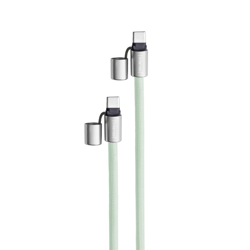 CABLE USB-C TO USB-C 1.65M/LANYARD GREEN 7991007 INTENSO - Image 44