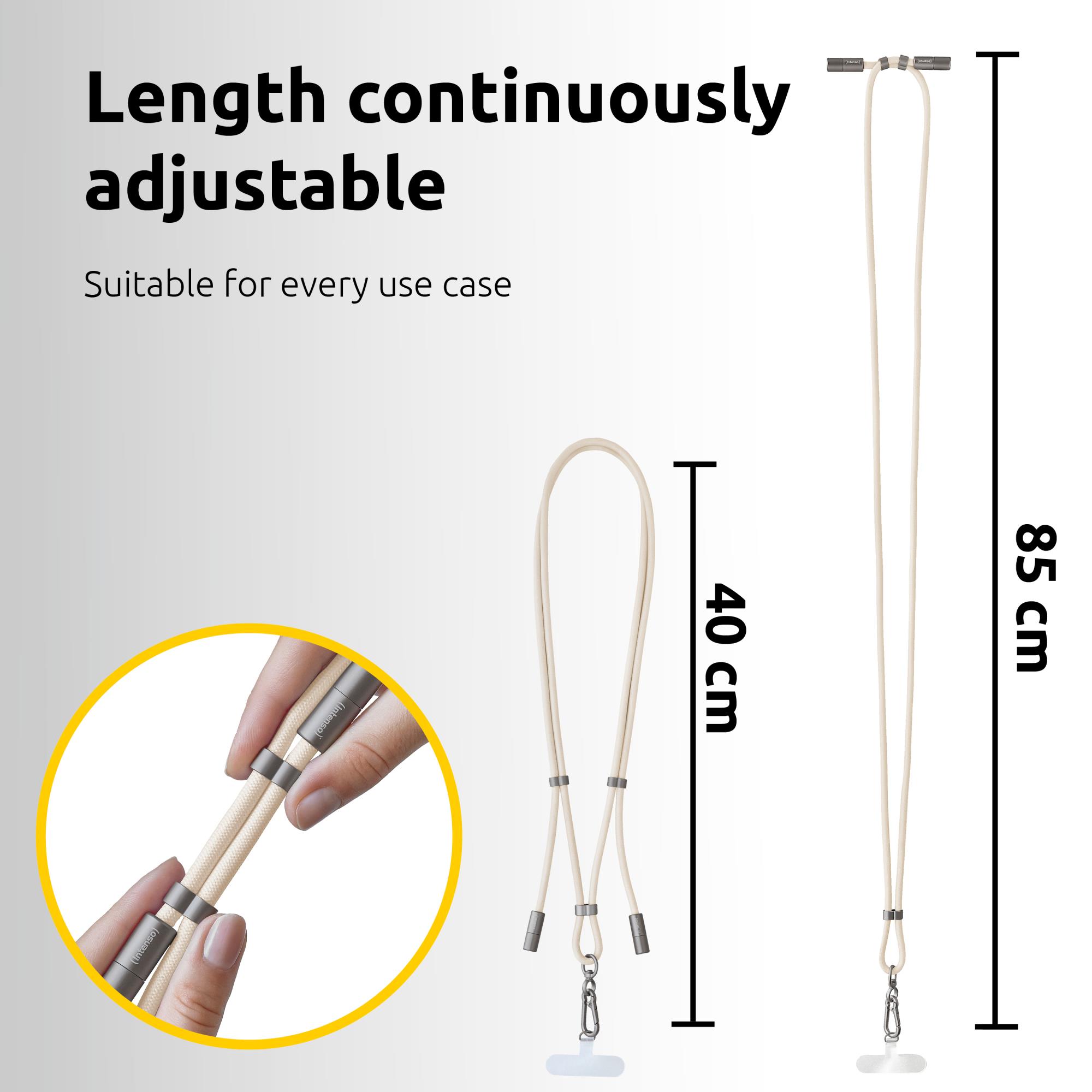 CABLE USB-C TO USB-C 1.65M/LANYARD BEIGE 7991001 INTENSO - Image 47