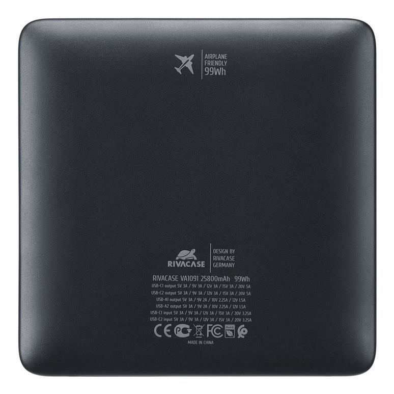 POWER BANK USB 25800MAH/VA1091 RIVACASE - Image 25