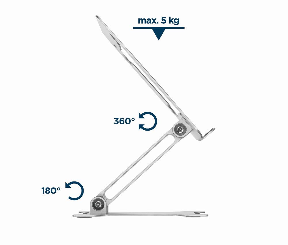 NB ACC RISER STAND FOLDABLE/SILVER NBS-D1-03 GEMBIRD - Image 17