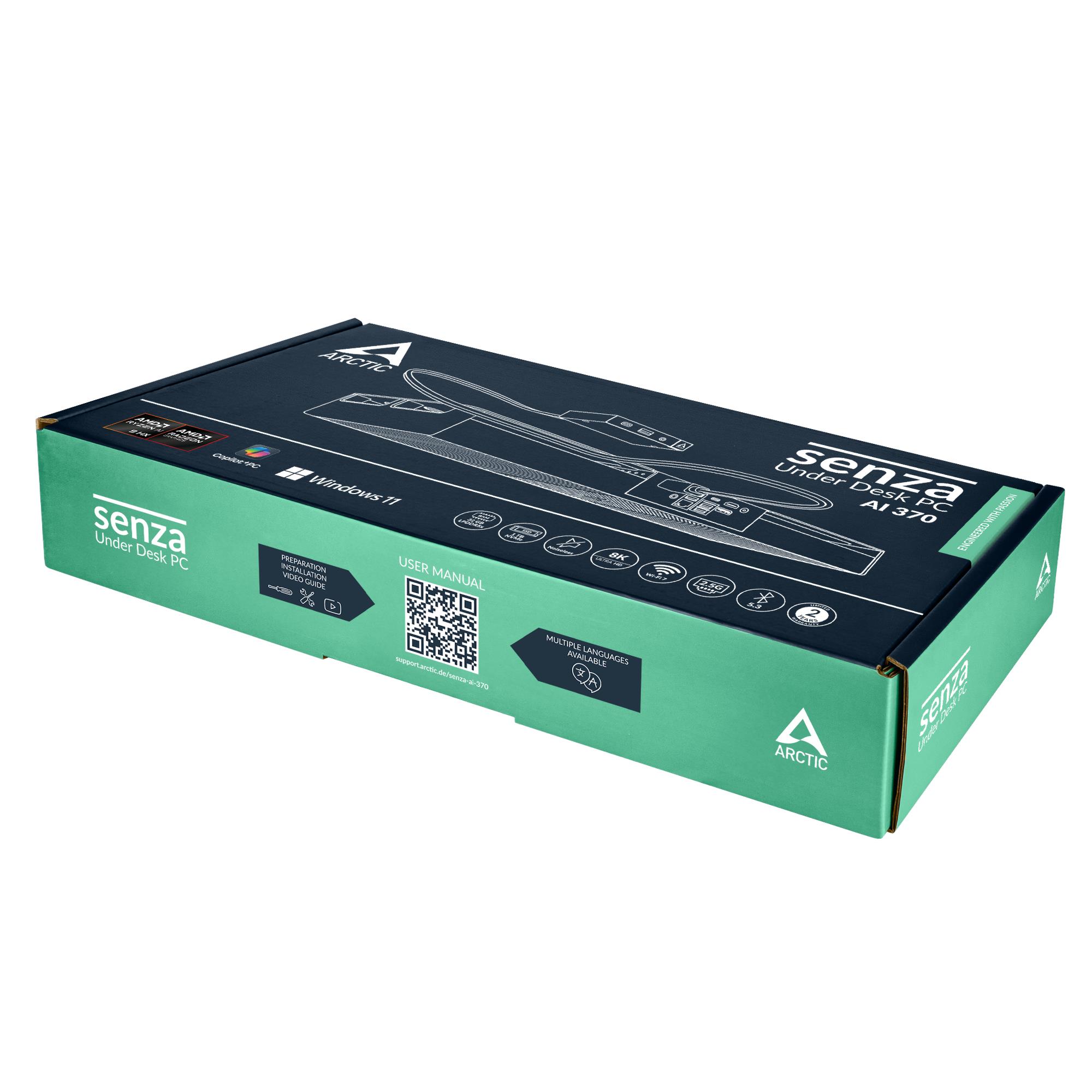 PC ARCTIC Senza AI 370 AMD Ryzen AI 9 HX 370 32 GB LPDDR5x-SDRAM Storage SSD SSD 1 TB Wi-Fi Yes Bluetooth Yes Windows 11 Pro ACPCC00021A - Image 8
