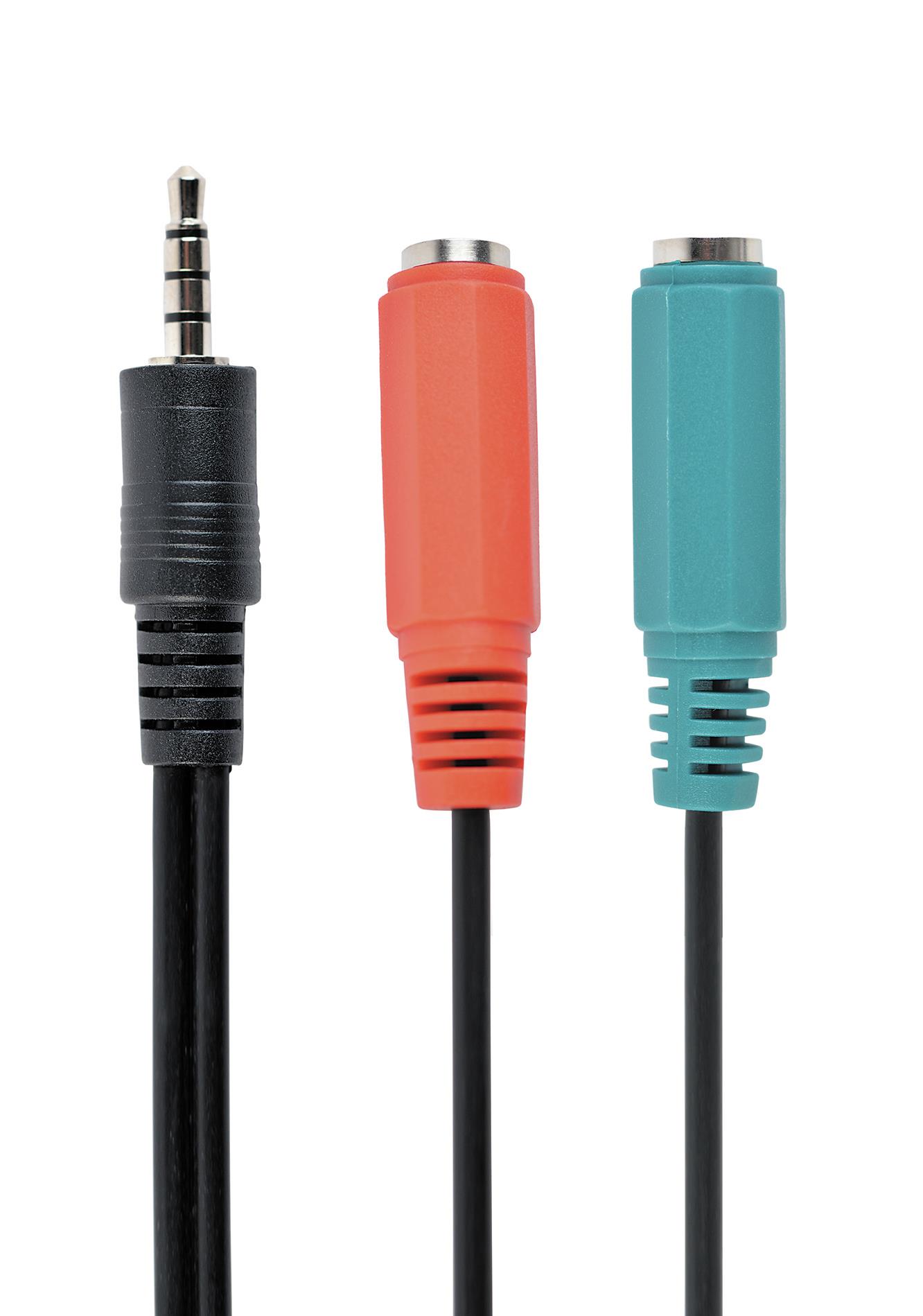 CABLE AUDIO 3.5MM 4-PIN TO/3.5MM S+MIC CCA-417 GEMBIRD - Image 3
