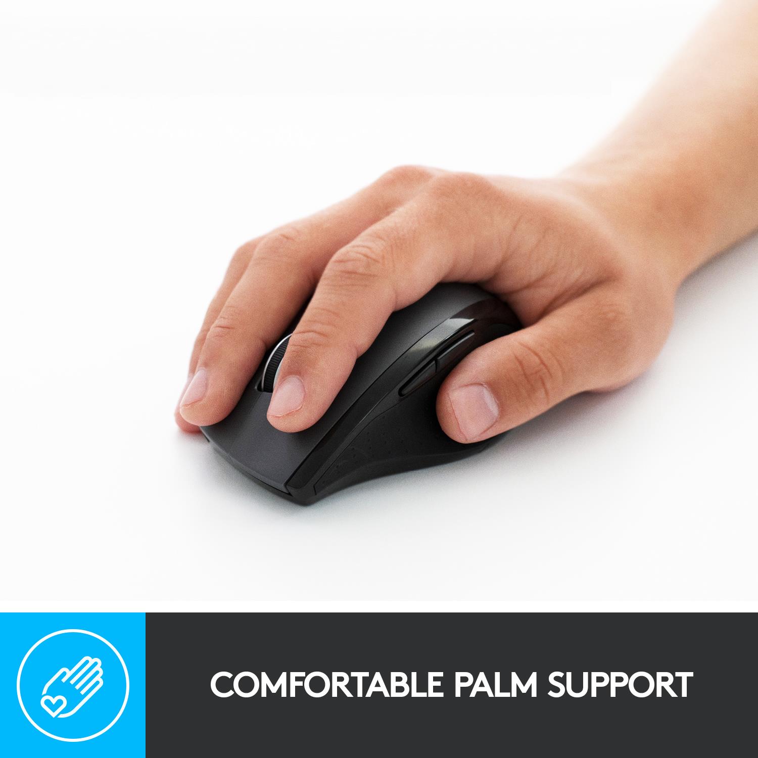 MOUSE USB LASER WRL M705/BLACK 910-001949 LOGITECH - Image 47
