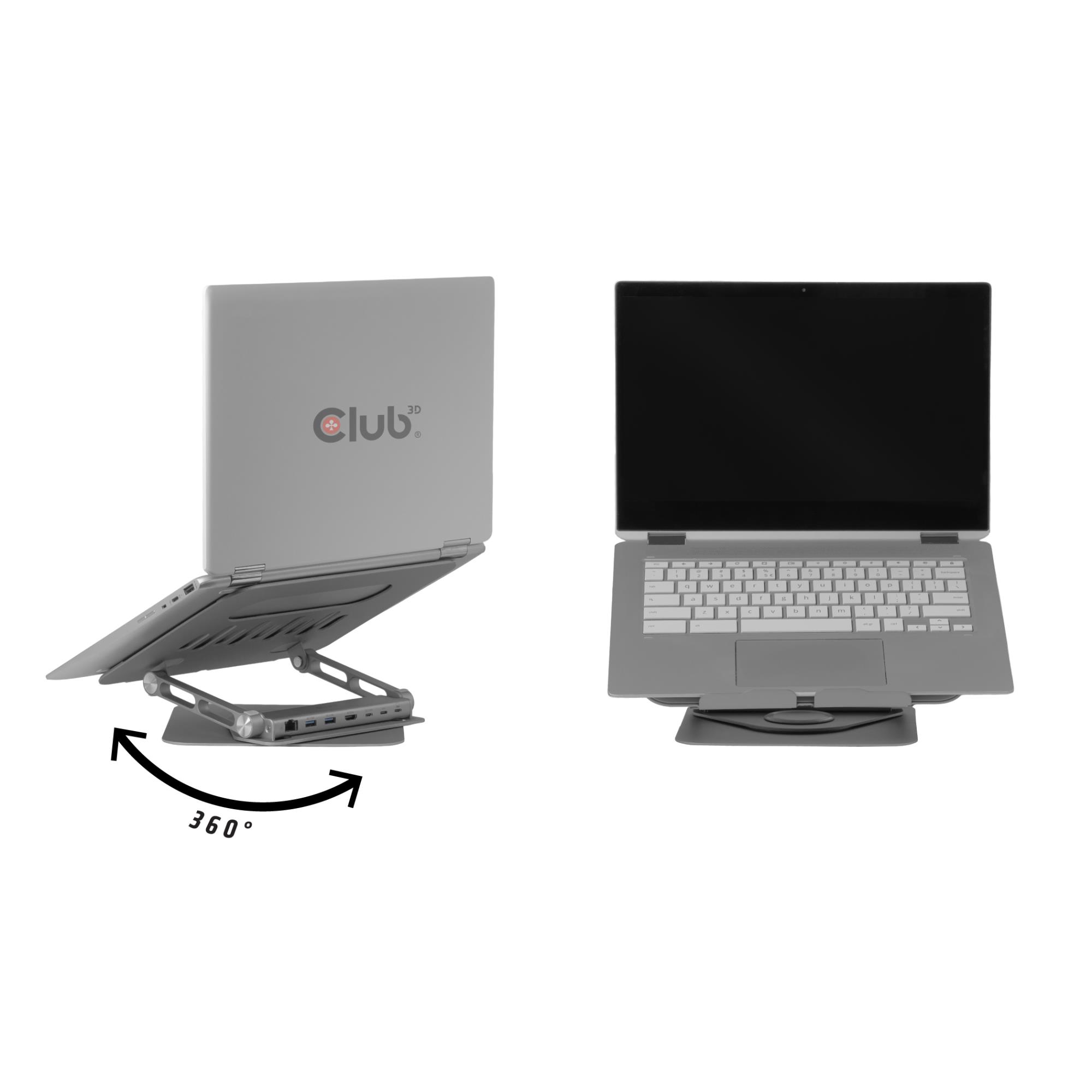 NB ACC STAND ALUMINIUM USB-C/CSV-2554 CLUB3D - Image 10