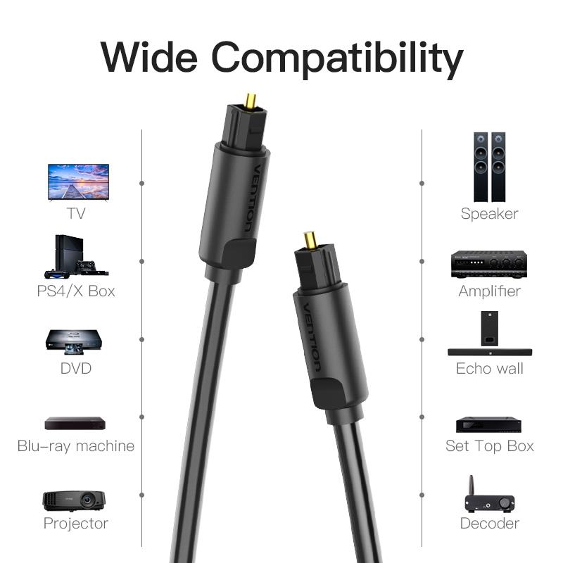 CABLE AUDIO OPTICAL FIBER/1.5M BAEBG VENTION - Image 6