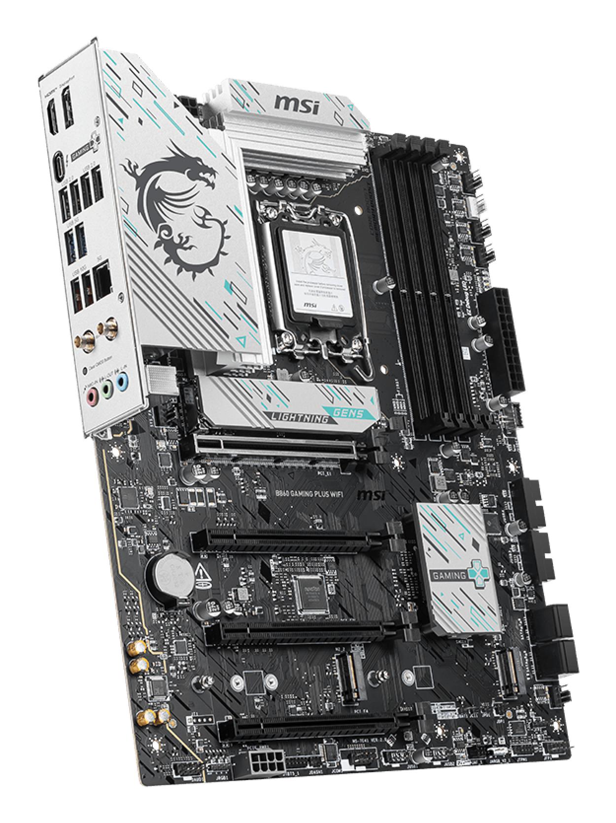Mainboard MSI Intel B860 Express LGA1851 Memory DDR5 Memory slots 4 B860GAMINGPLUSWIFI - Image 9