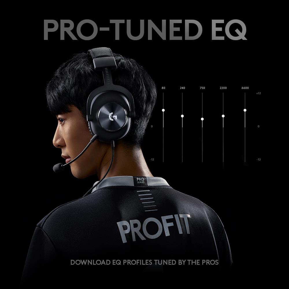 HEADSET PRO X GAMING/BLACK 981-000818 LOGITECH - Image 35