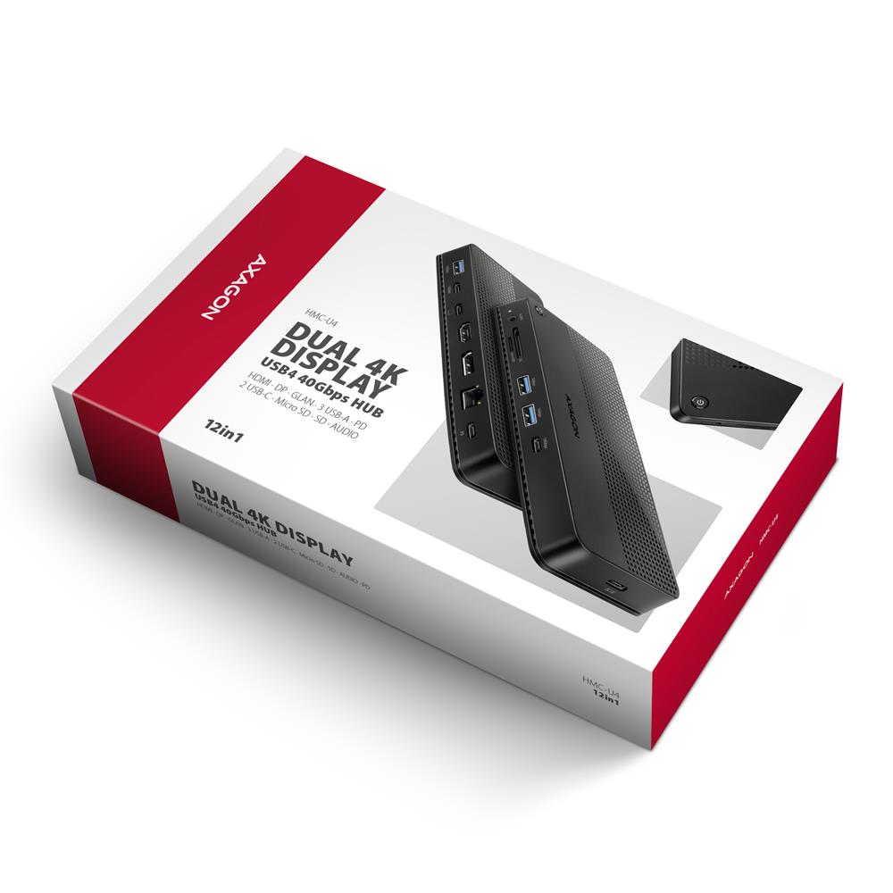 NB ACC DOCKING STATION/12IN1 HMC-U4 AXAGON - Image 24