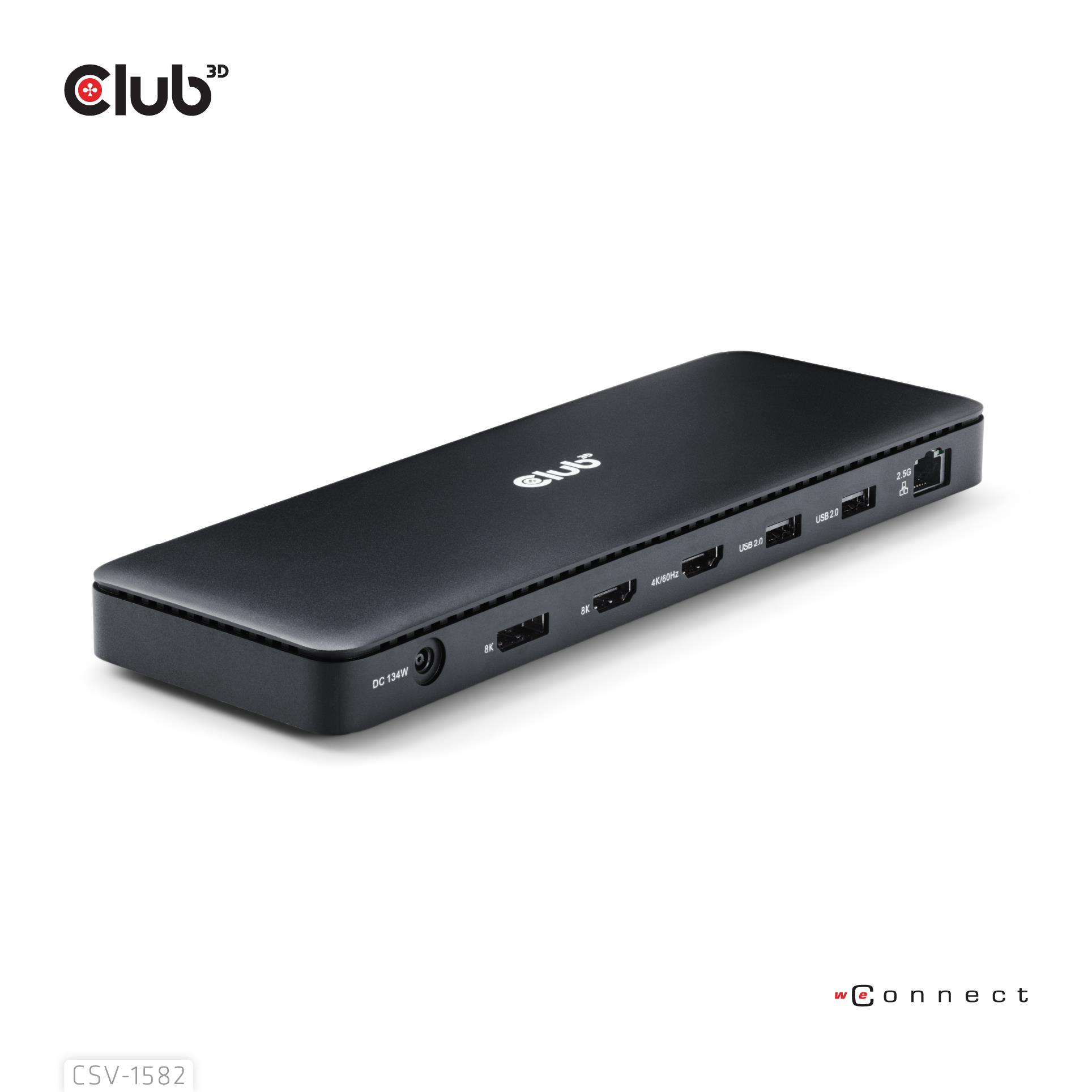 NB ACC DOCKING STATION 12IN1/THUNDERBOLT CSV-1582 CLUB3D - Image 26