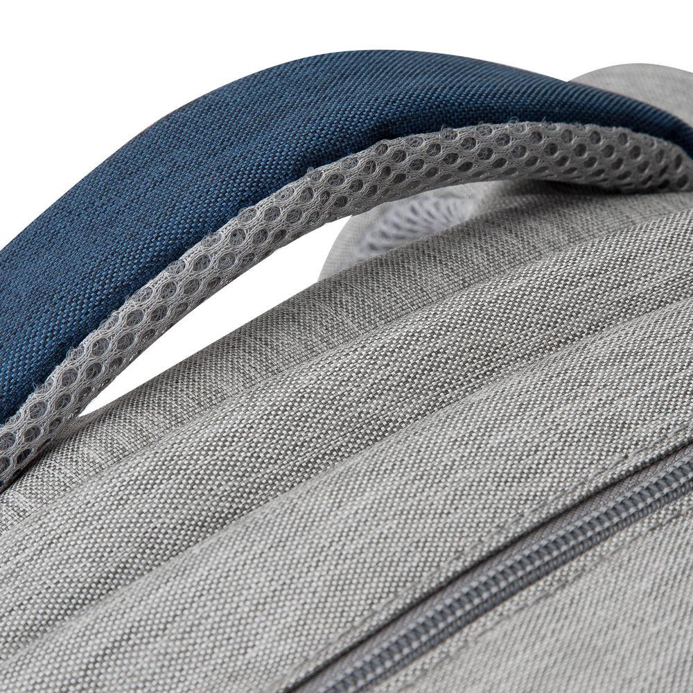 NB BACKPACK ANTI-THEFT 17.3"/7567 GREY/DARK BLUE RIVACASE - Image 23