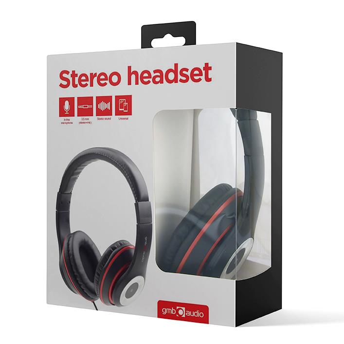 HEADSET LOS ANGELES BLACK/MHS-LAX-B GEMBIRD - Image 9
