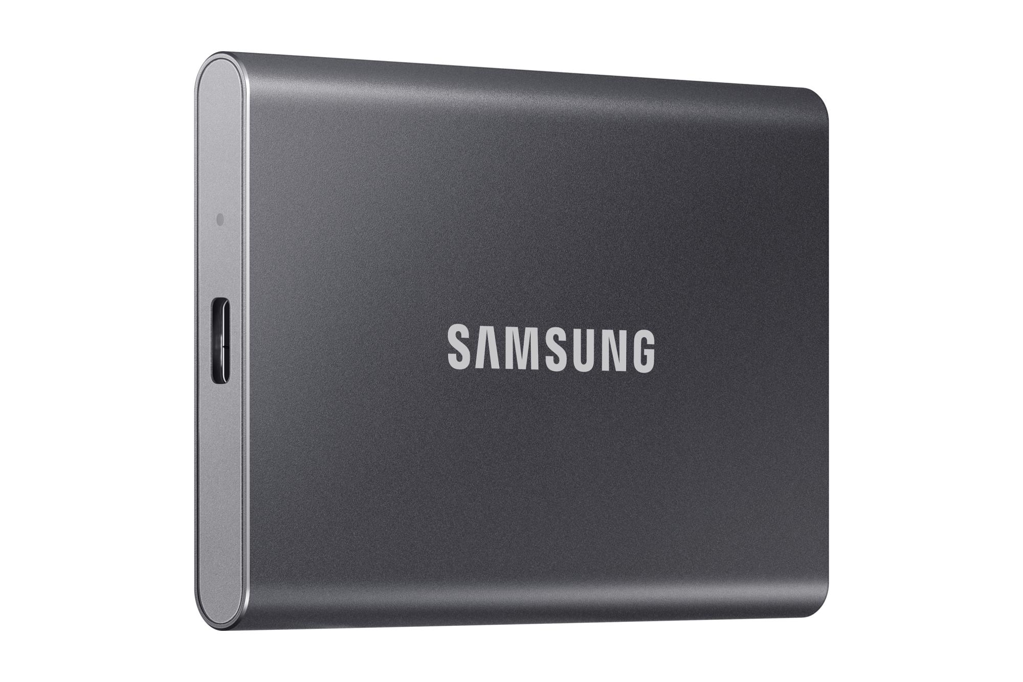 External SSD SAMSUNG T7 2TB USB 3.2 Write speed 1000 MBytes/sec Read speed 1050 MBytes/sec MU-PC2T0T/WW - Image 9