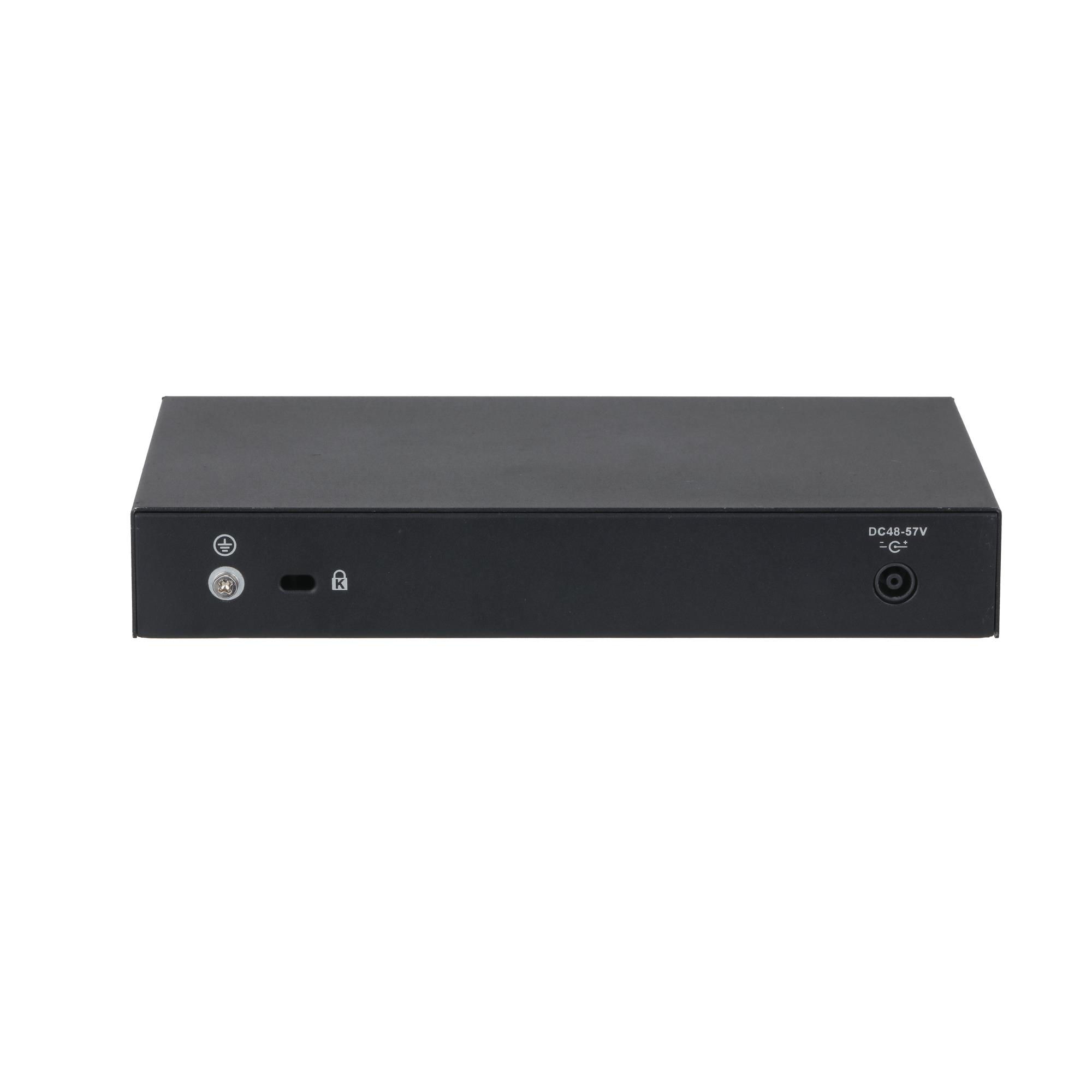 Switch DAHUA PFS3010-8ET-96-V2 Desktop/pedestal PoE ports 8 96 Watts DH-PFS3010-8ET-96-V2 - Image 3