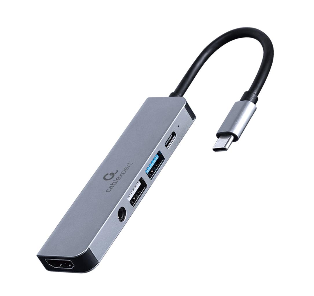 I/O ADAPTER USB-C TO HDMI/USB3/5IN1 A-CM-COMBO5-02 GEMBIRD - Image 3