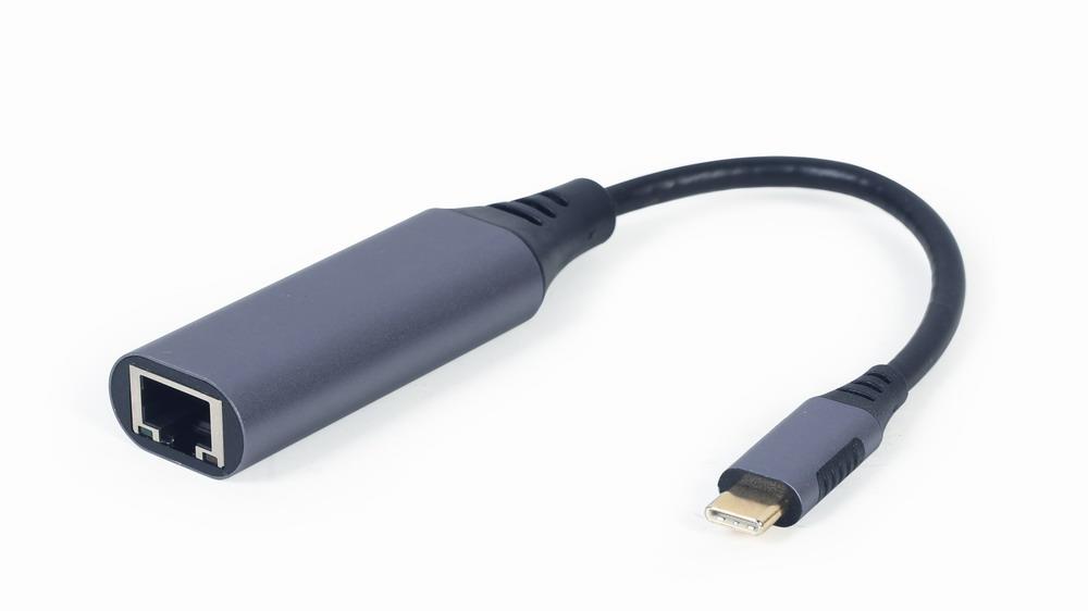 I/O ADAPTER USB-C TO LAN/GREY A-USB3C-LAN-01 GEMBIRD - Image 4