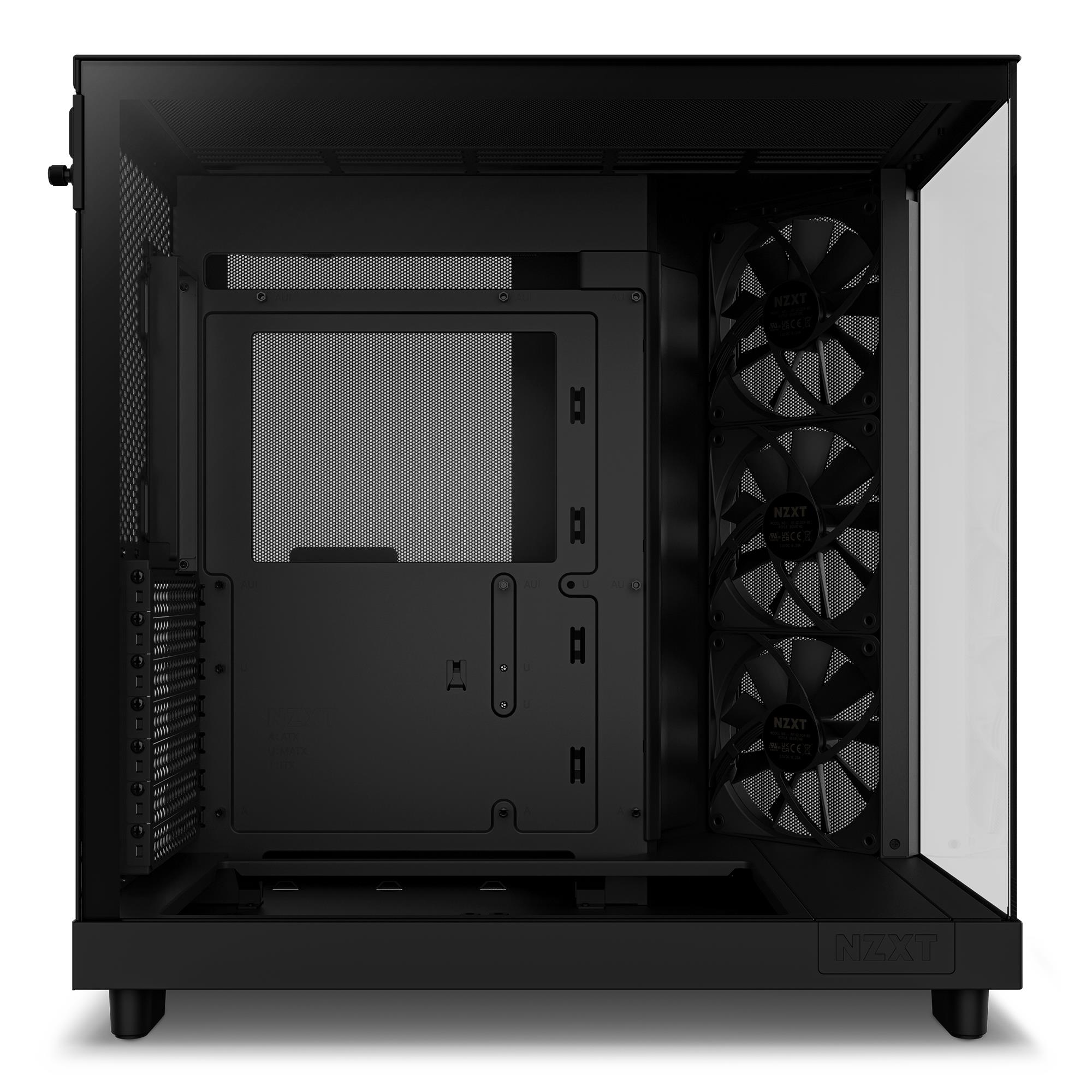 Case NZXT H6 Flow MidiTower Not included ATX MicroATX MiniITX Colour Black CC-H61FB-01 - Image 17