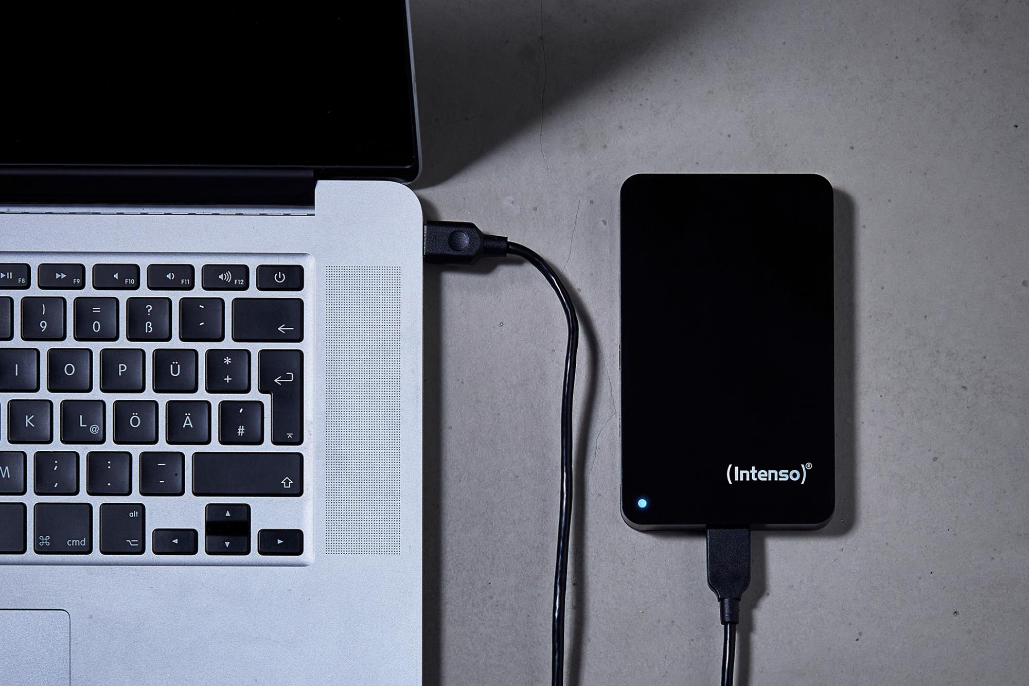 External HDD INTENSO Memory Case 1TB USB 3.0 Colour Black 6021560 - Image 9