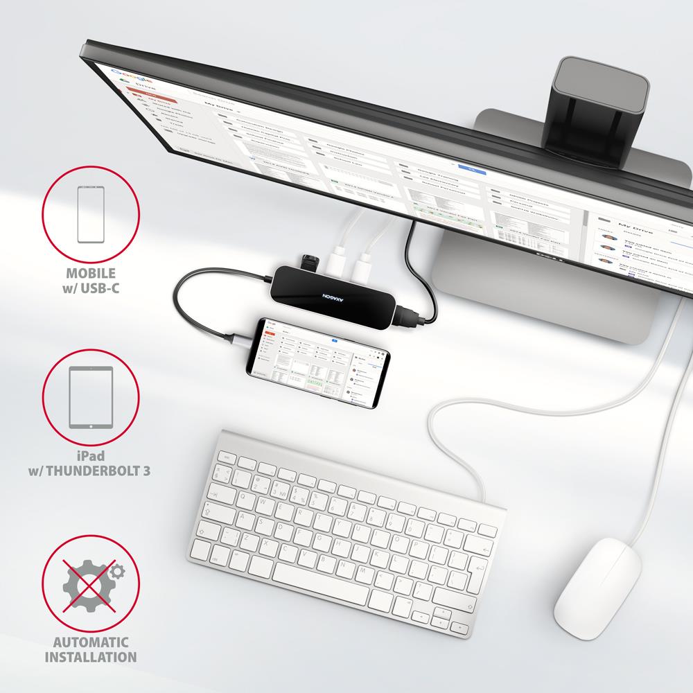 I/O HUB USB-C 6IN1/0.2M HMC-6H4A AXAGON - Image 11