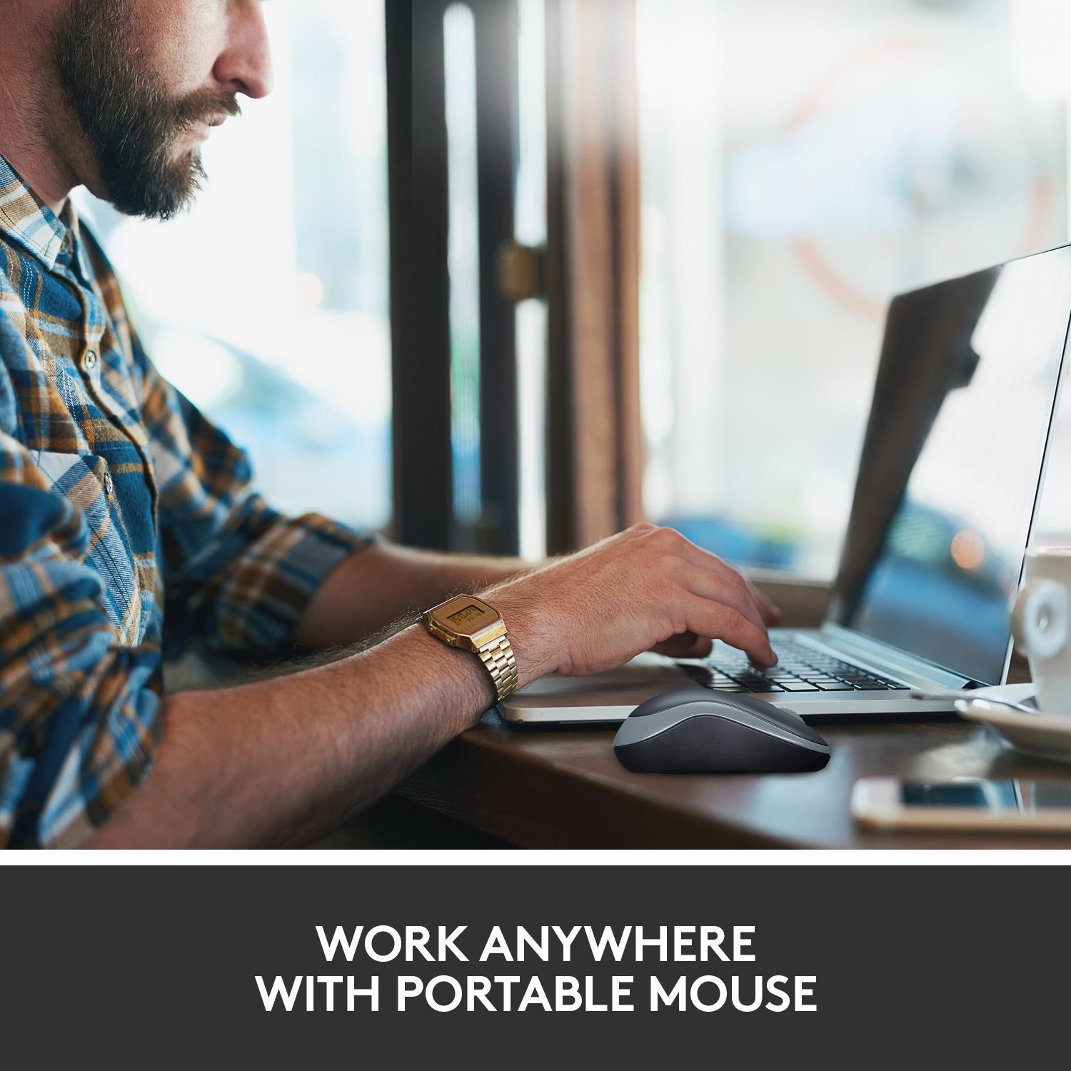 MOUSE USB OPTICAL WRL M185/BLUE 910-002239 LOGITECH - Image 31