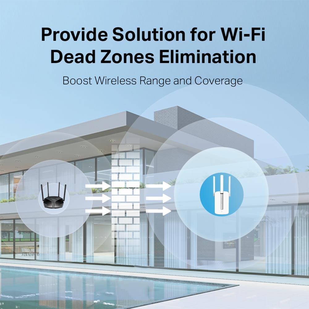 WRL RANGE EXTENDER 300MBPS/MW300RE MERCUSYS - Image 8