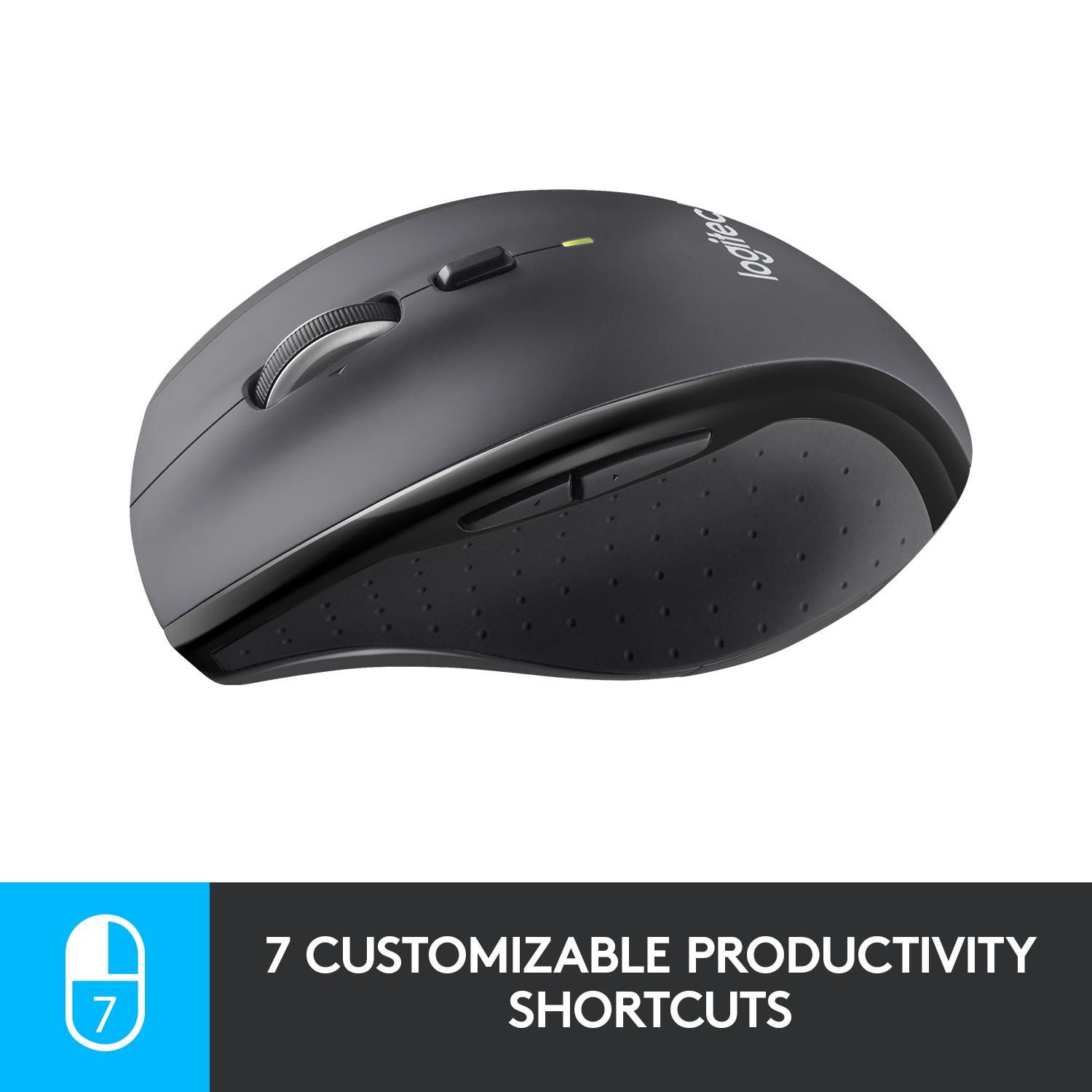MOUSE USB LASER WRL M705/BLACK 910-001949 LOGITECH - Image 49