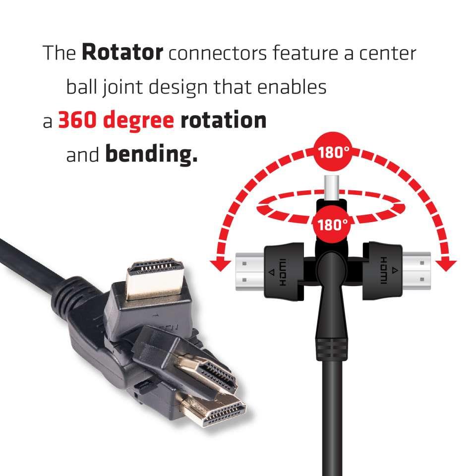 CABLE HDMI TO HDMI 2M/M/M CAC-1360 CLUB3D - Image 7