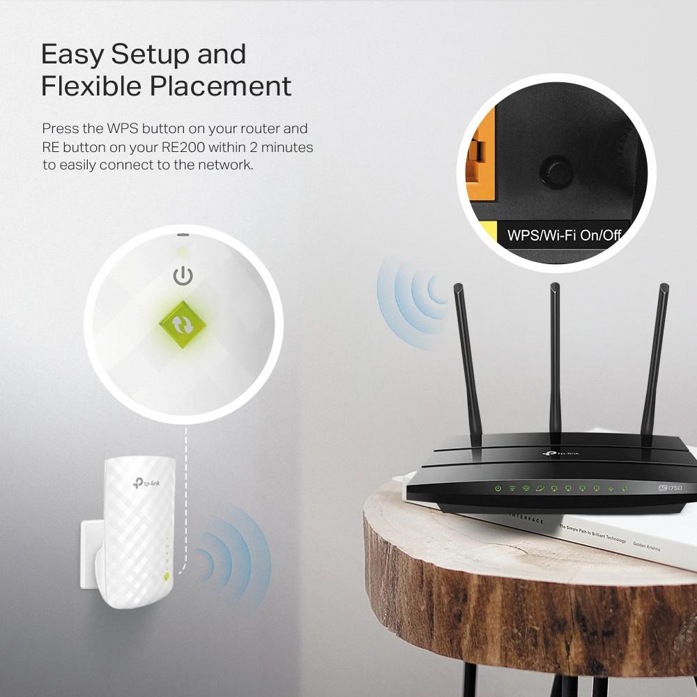 WRL RANGE EXTENDER 750MBPS/RE200 TP-LINK - Image 9