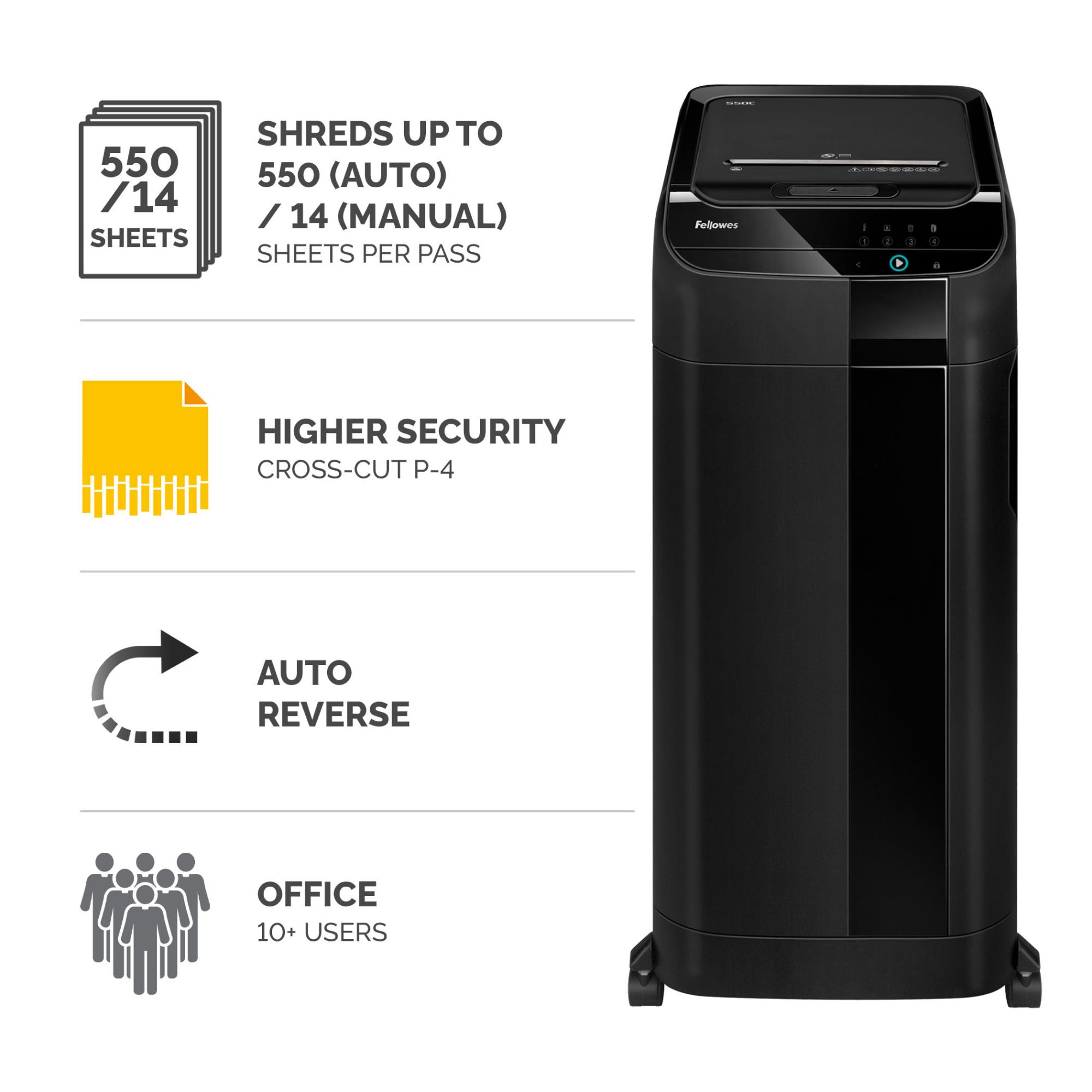 SHREDDER AUTOMAX 550C/4963101 FELLOWES - Image 2