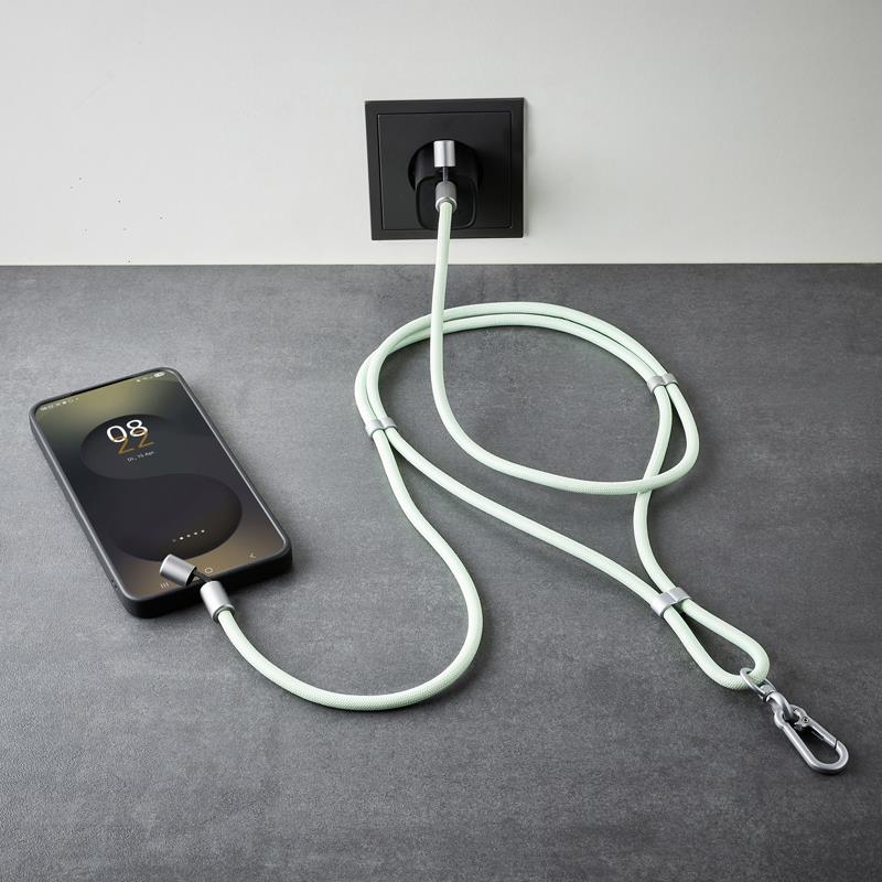 CABLE USB-C TO USB-C 1.65M/LANYARD GREEN 7991007 INTENSO - Image 50