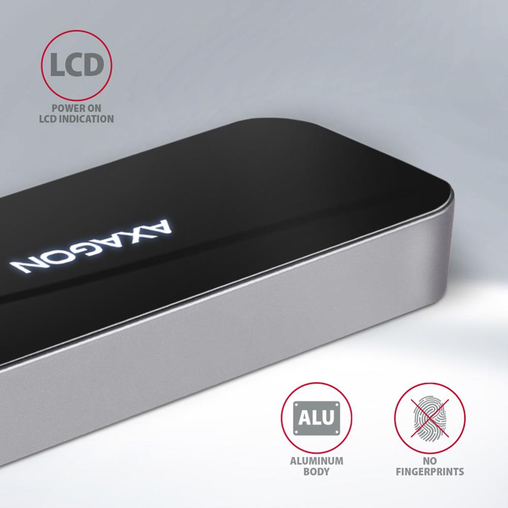 I/O HUB USB-C 6IN1/0.2M HMC-6GL AXAGON - Image 17