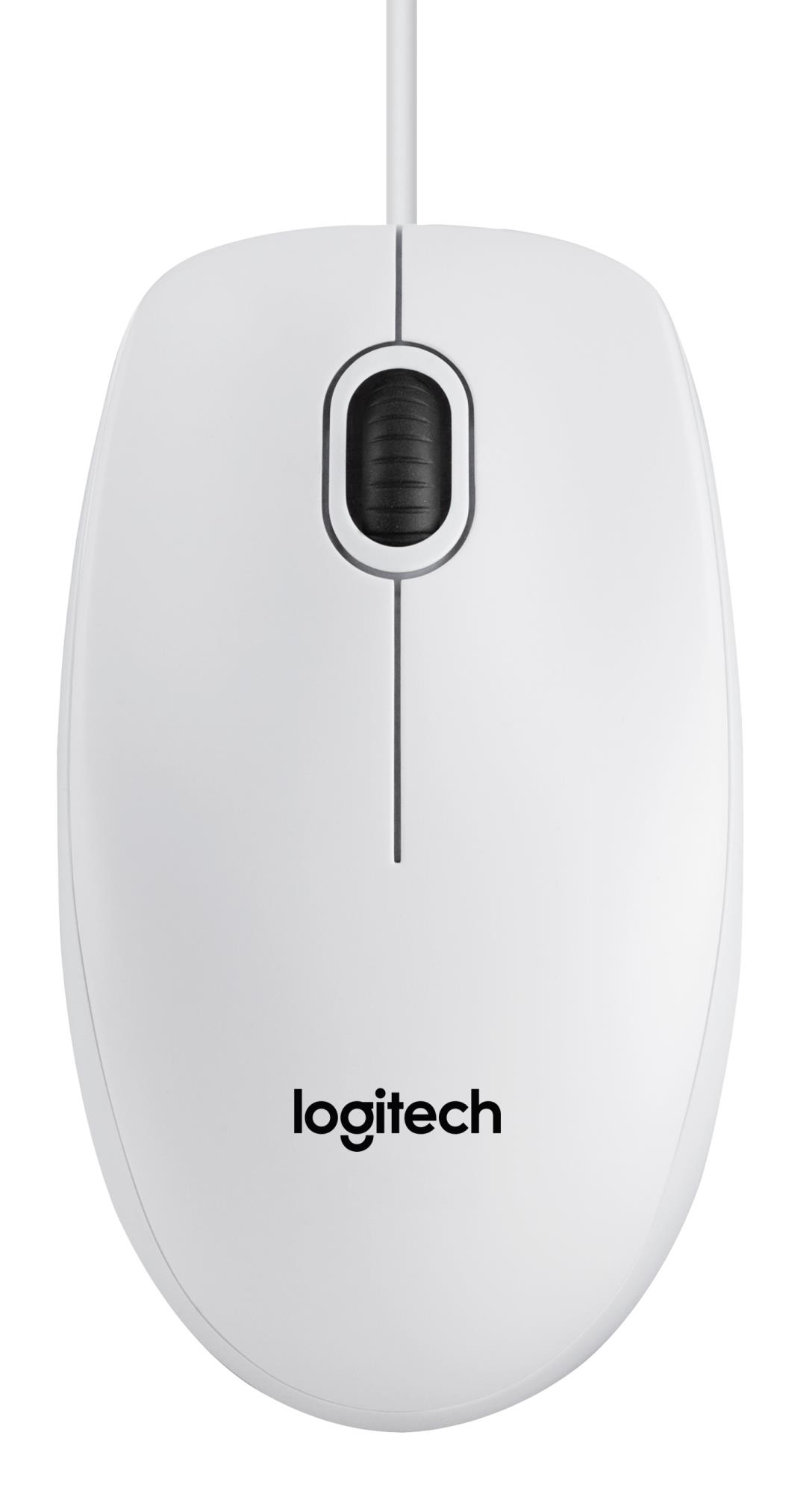 MOUSE USB OPTICAL B100/WHITE OEM 910-003360 LOGITECH - Image 9