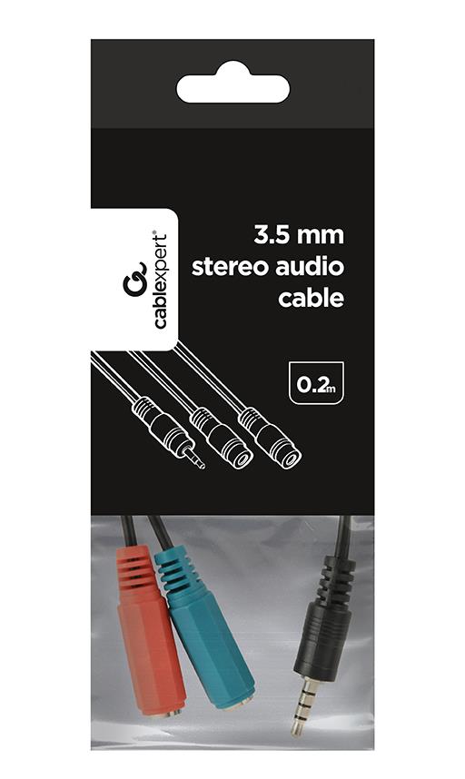 CABLE AUDIO 3.5MM 4-PIN TO/3.5MM S+MIC CCA-417 GEMBIRD - Image 4