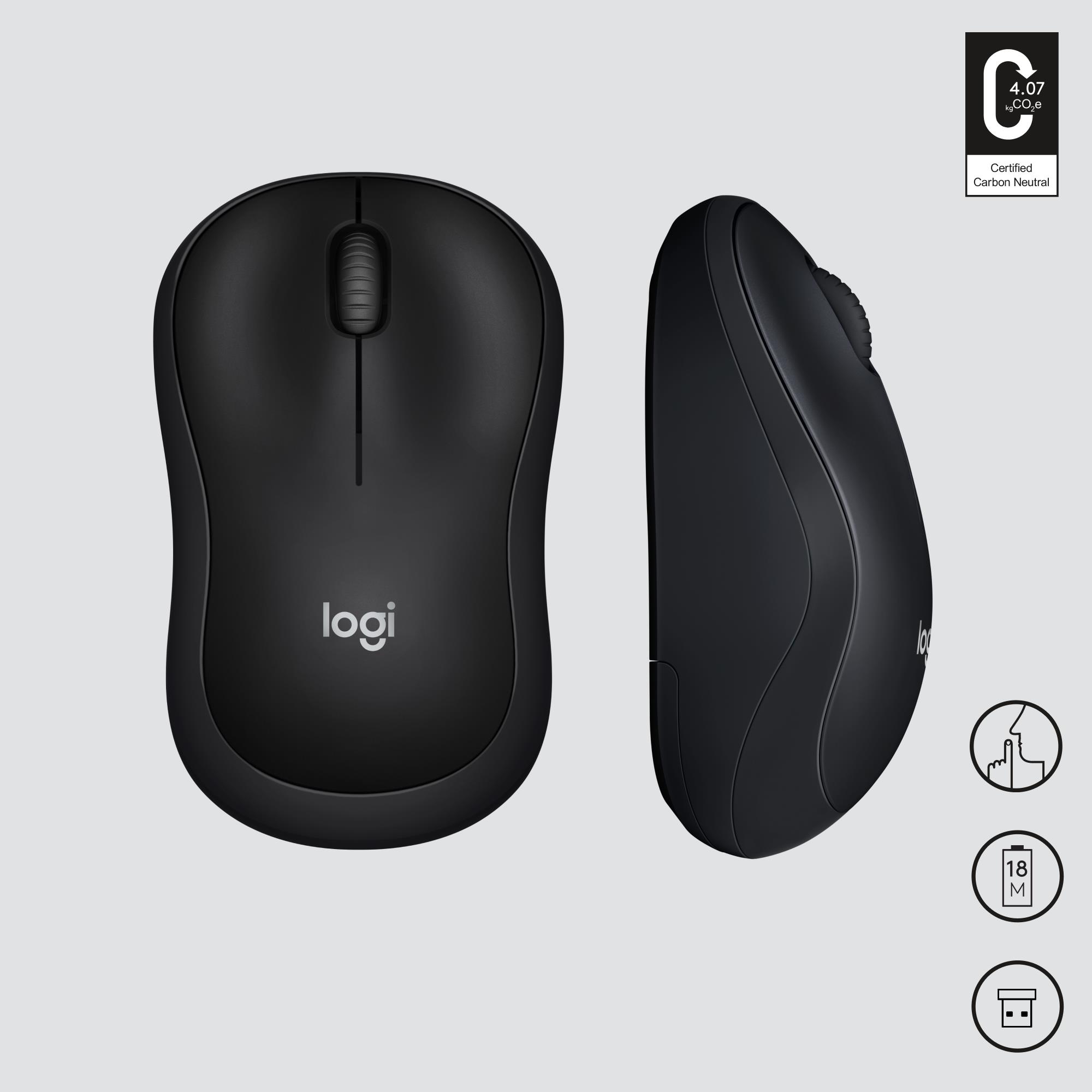 MOUSE USB OPTICAL WRL M220/SILENT B/G 910-004878 LOGITECH - Image 32