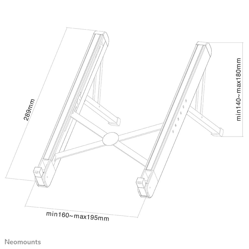 NB ACC DESK STAND 11-17"/NSLS010 NEOMOUNTS - Image 20