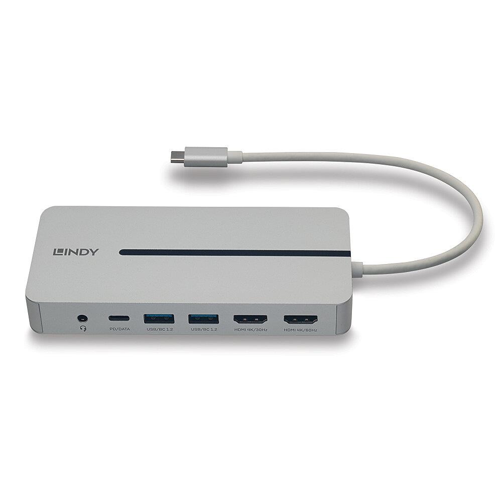 I/O DOCKING STATION USB-C/MINI DUAL 4K 43360 LINDY - Image 8