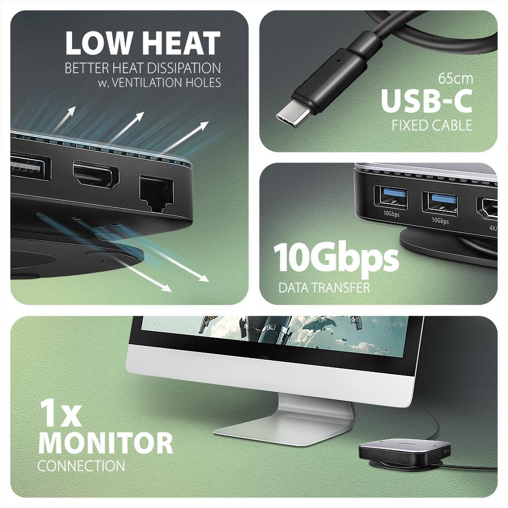 NB ACC DOCKING STATION/NVME/SATA 9IN1 HMC-UFO AXAGON - Image 36