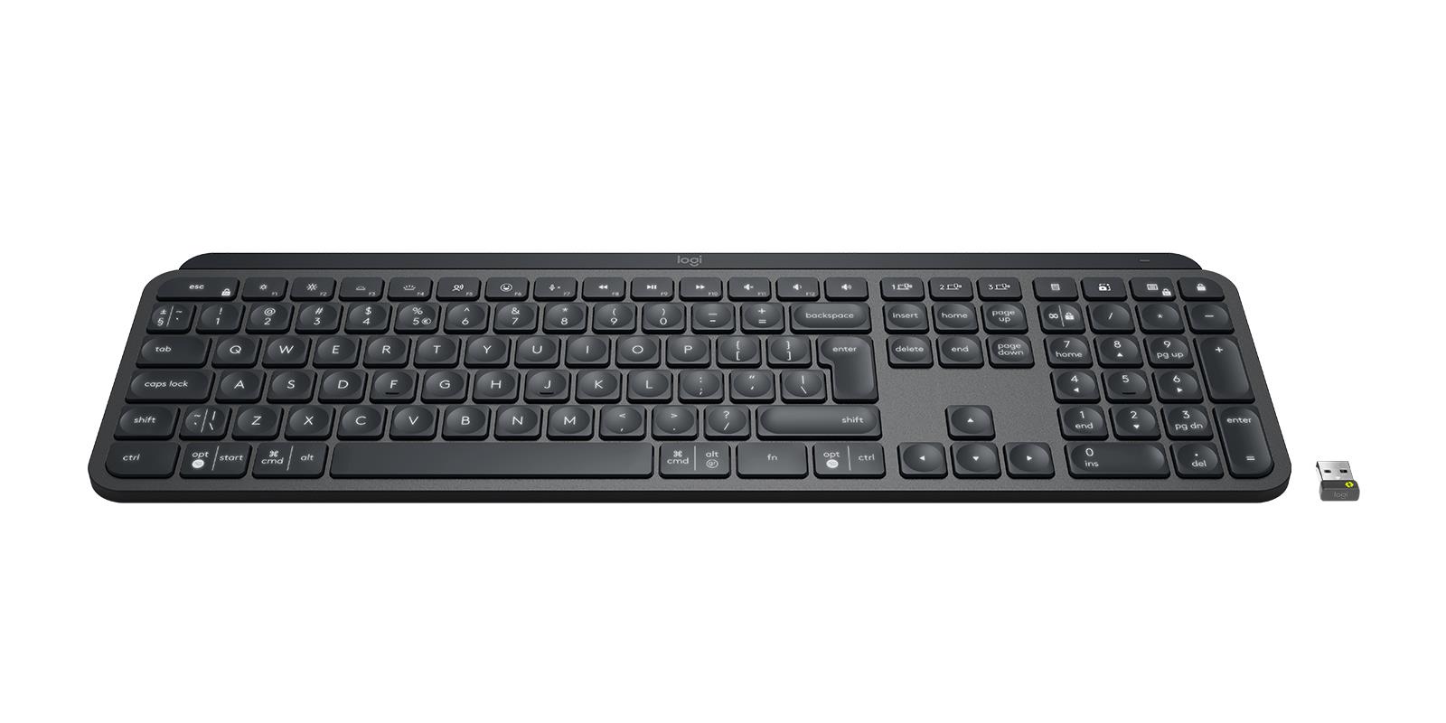 KEYBOARD WRL MX KEYS MASTER/GRAPHITE 920-010251 LOGITECH - Image 2