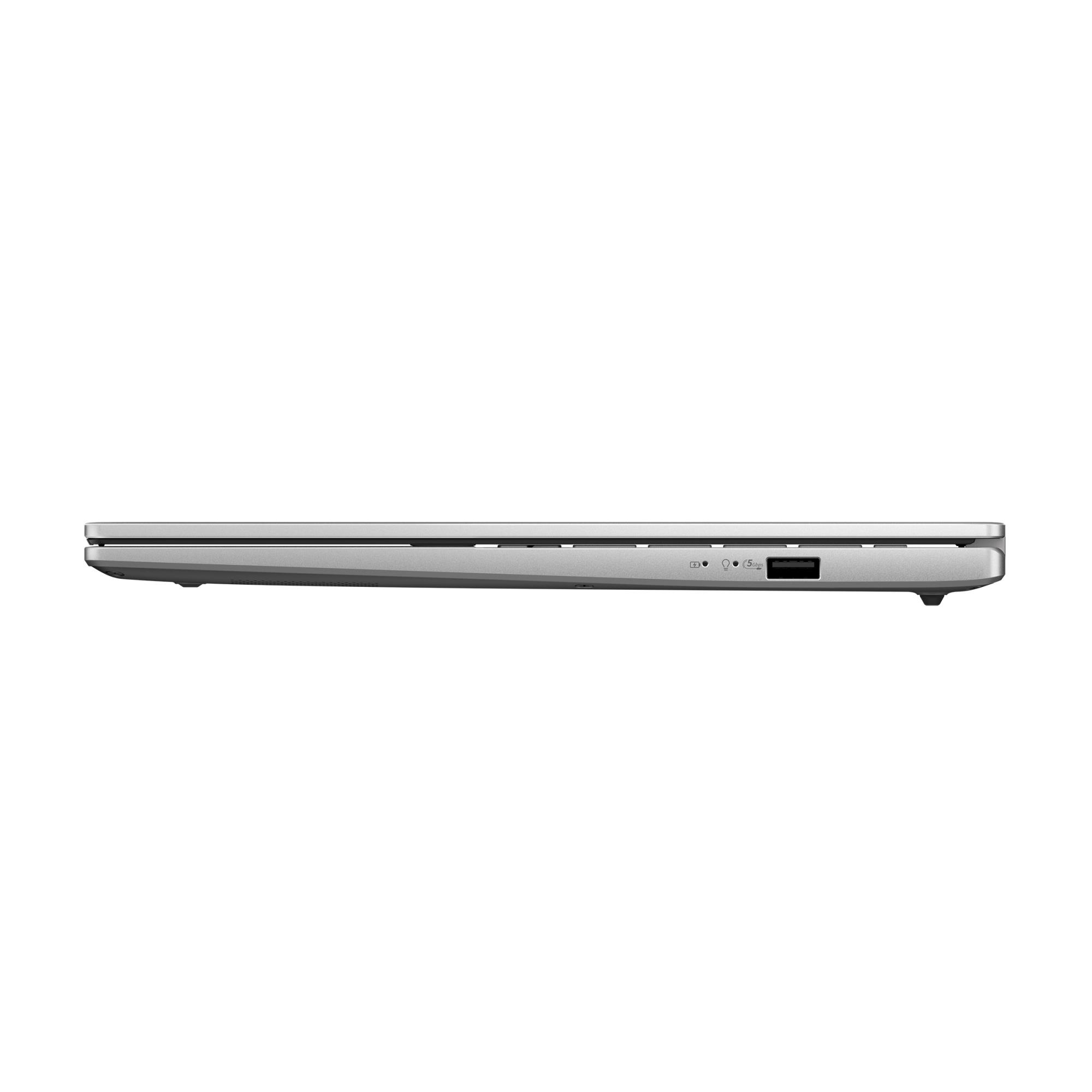 Notebook ASUS VivoBook Series S14 S3407VA-LY076W CPU Intel Core 5 210H 2200 MHz 14" 1920x1200 RAM 16GB DDR5 SSD 512GB Intel UHD Graphics Integrated ENG Windows 11 Home Silver 1.39 kg 90NB1681-M00700 - Image 4