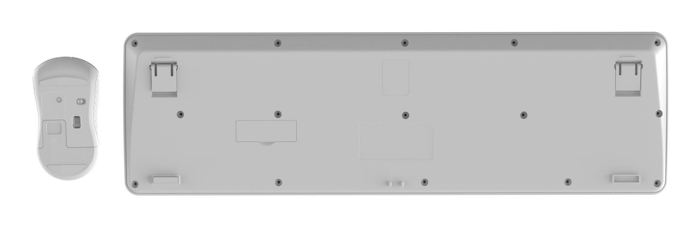 KEYBOARD +MOUSE WRL ENG/WH KBS-WPS-01-W GEMBIRD - Image 5