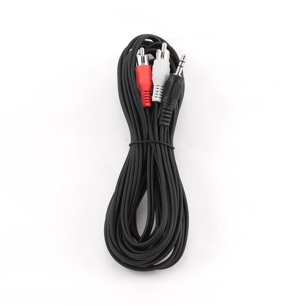 CABLE AUDIO 3.5MM TO 2RCA 5M/CCA-458-5M GEMBIRD - Image 5