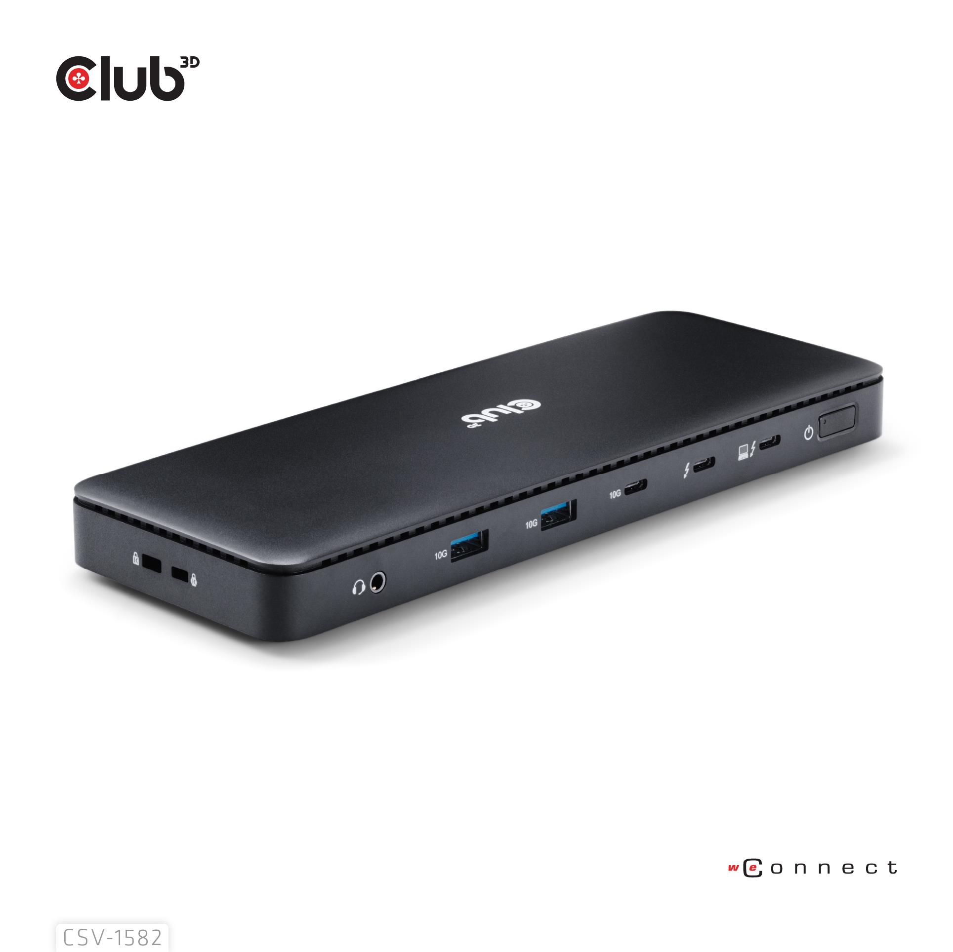 NB ACC DOCKING STATION 12IN1/THUNDERBOLT CSV-1582 CLUB3D - Image 27
