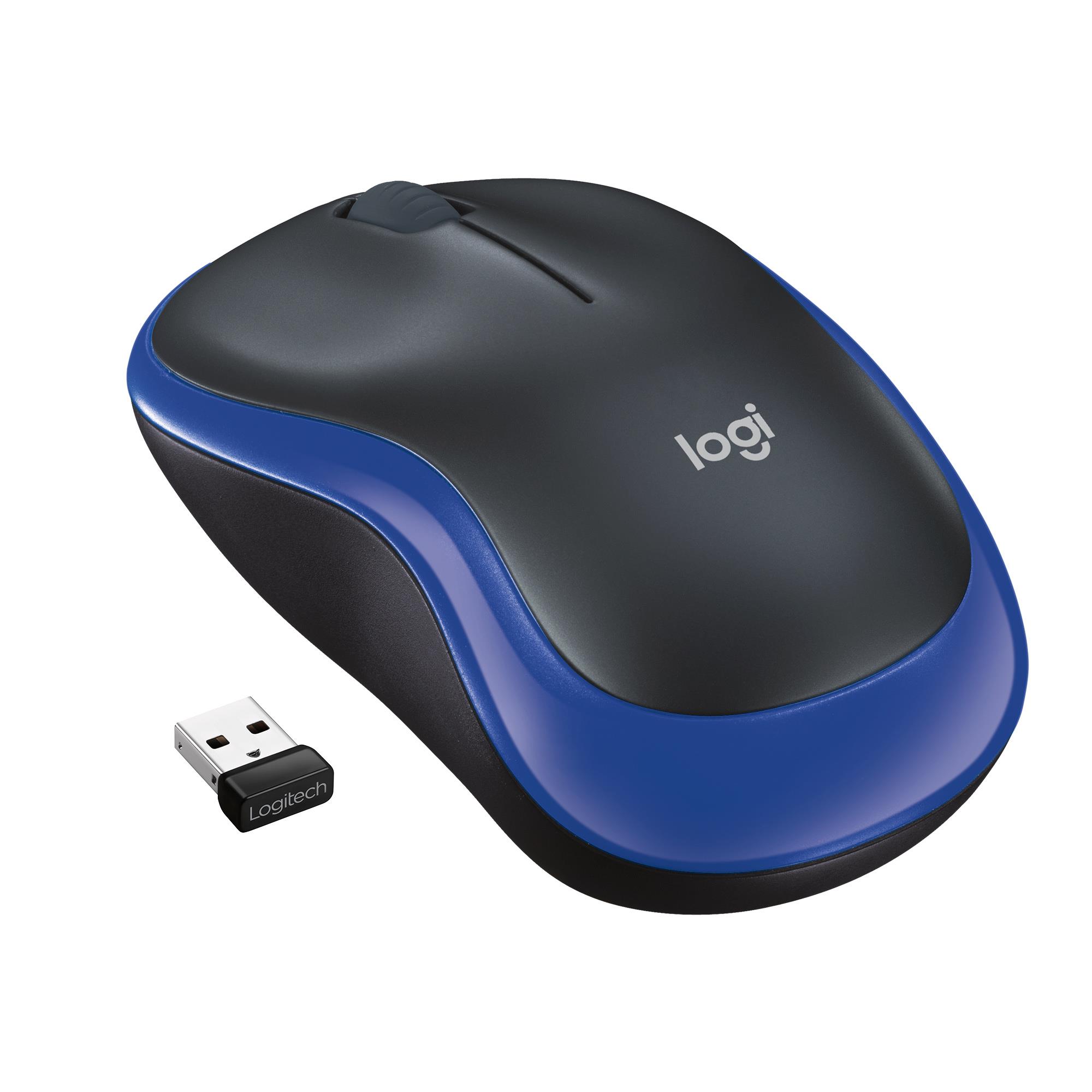 MOUSE USB OPTICAL WRL M185/BLUE 910-002239 LOGITECH - Image 24