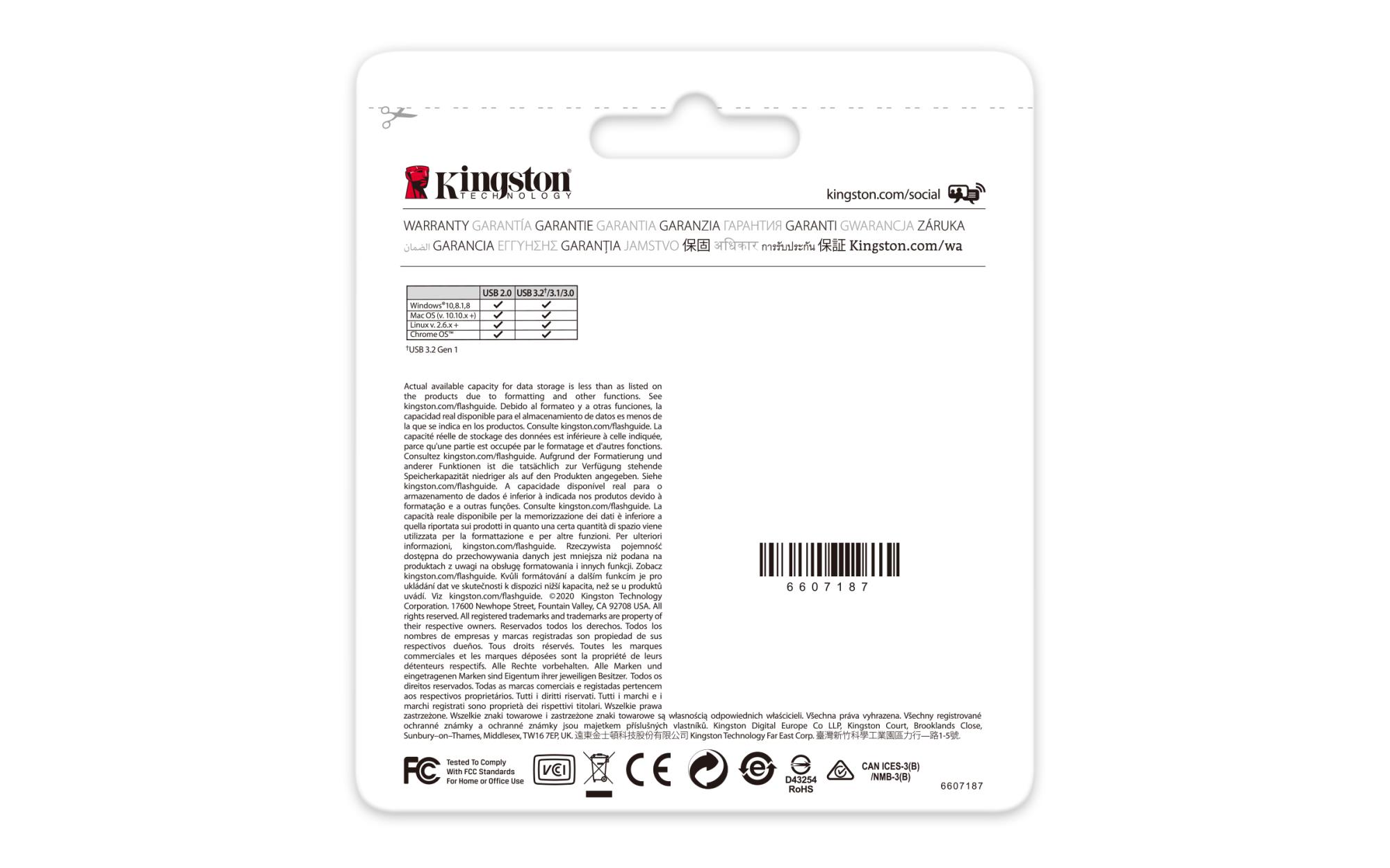 MEMORY DRIVE FLASH USB3.2/64GB DTX/64GB KINGSTON - Image 20