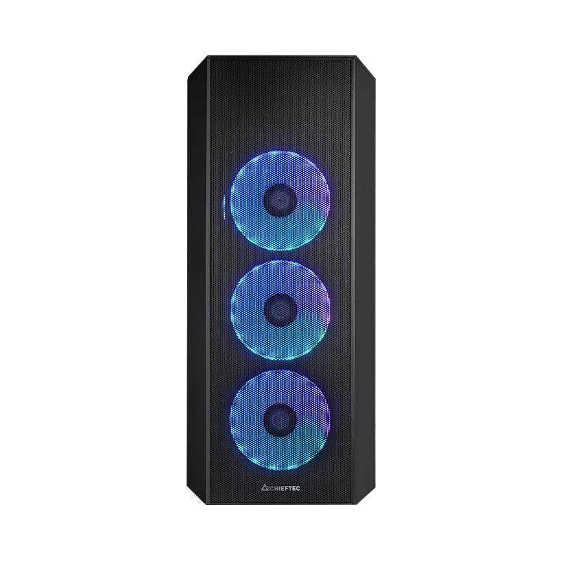 Case CHIEFTEC SCORPION 4 MiniTower Case product features Transparent panel Not included ATX MicroATX MiniITX Colour Black GL-04B-UC-OP - Image 21