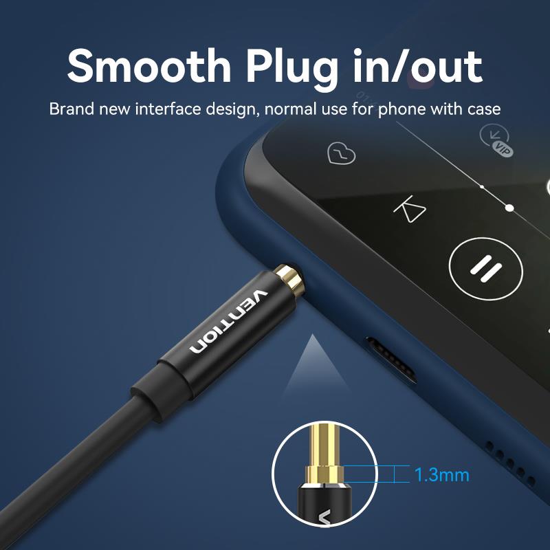CABLE AUDIO 3.5MM TO 3.5MM/0.5M BAXBD VENTION - Image 14