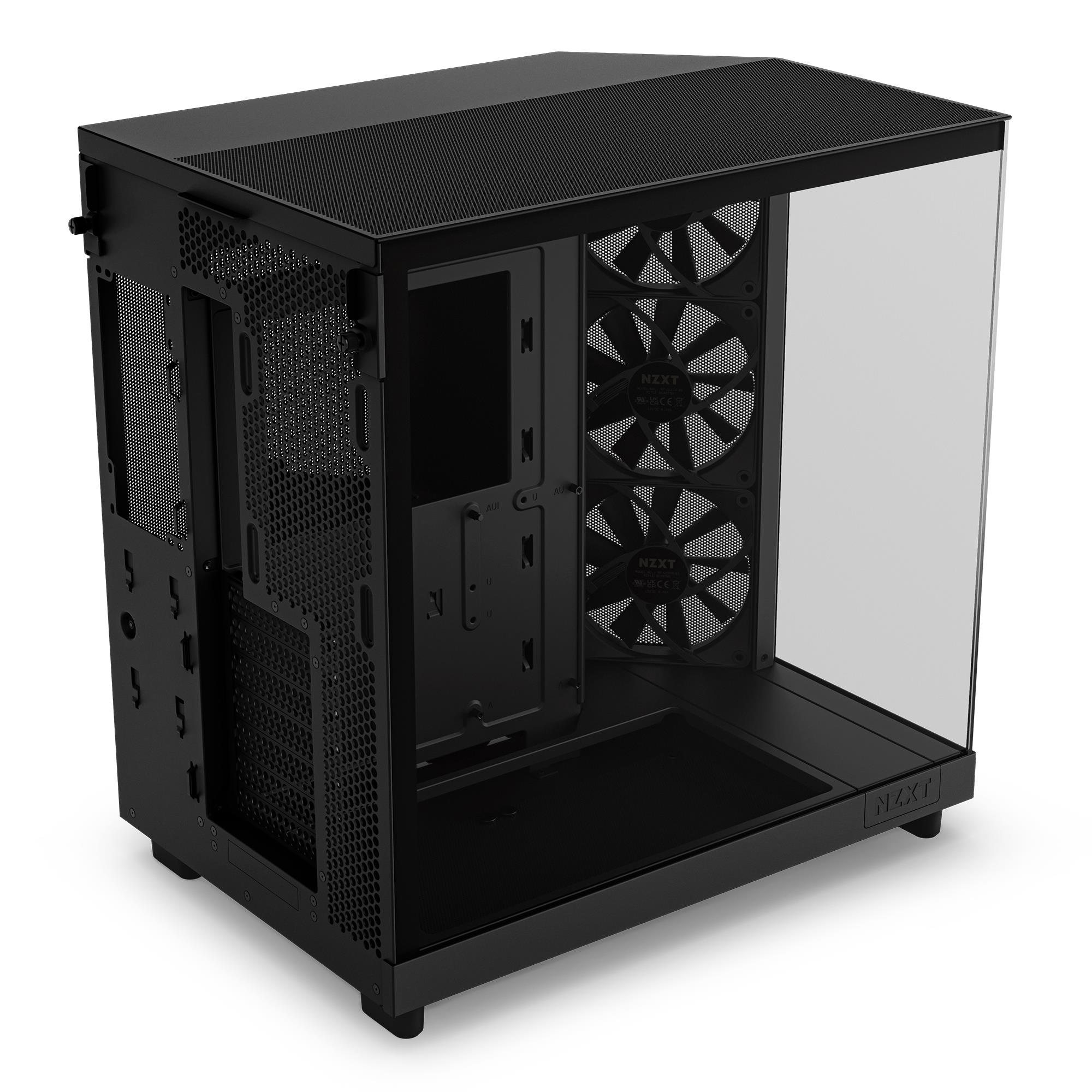 Case NZXT H6 Flow MidiTower Not included ATX MicroATX MiniITX Colour Black CC-H61FB-01 - Image 8