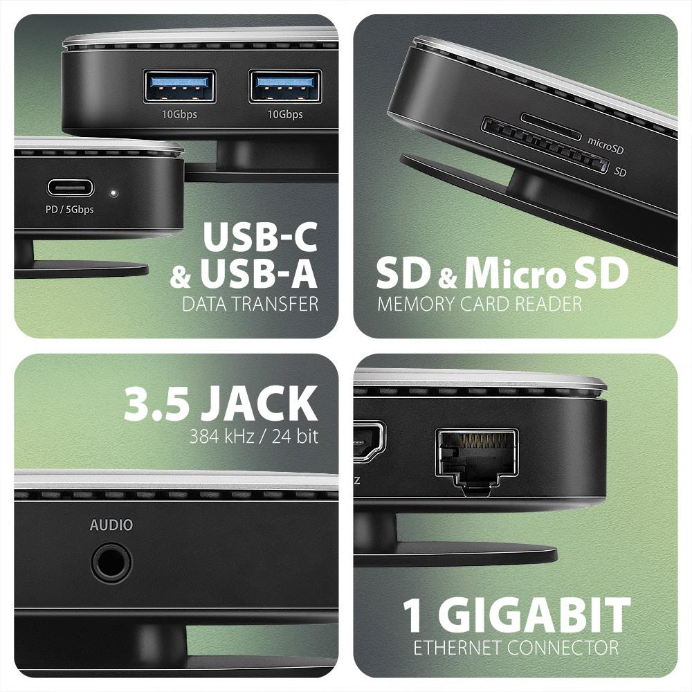 NB ACC DOCKING STATION/NVME/SATA 9IN1 HMC-UFO AXAGON - Image 31