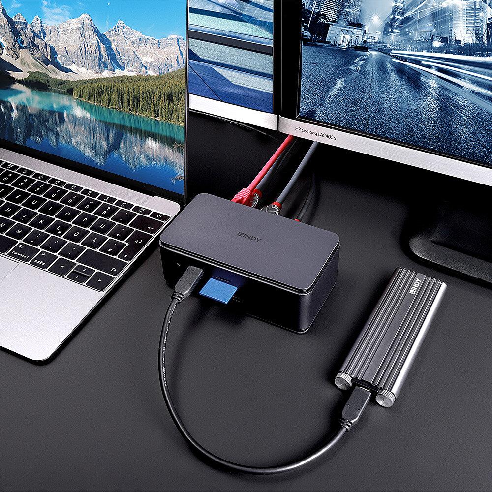 I/O DOCKING STATION USB4/DST-PRO 43372 LINDY - Image 8